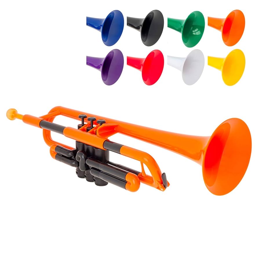 【美品】pTrumpet（ピートランペット）プラスチック製トランペット pTrumpet hyTech (ピートランペット・ハイテック) プラスチック